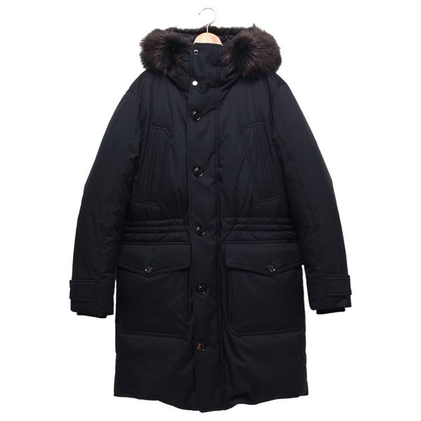【極上美品】MooRER ムーレー ダウンコート ネイビー MOORER（ムーレー） ダウンジャケット コート ヘルシンキ ネイビー