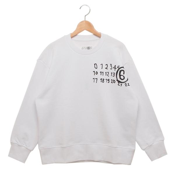 Maison Margiela ロゴプリント トレーナー　レディース　xs Maison Margiela ロゴプリント トレーナーレディースxs