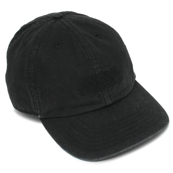 MM6 エムエムシックス メゾンマルジェラ キャップ 帽子 ブラック