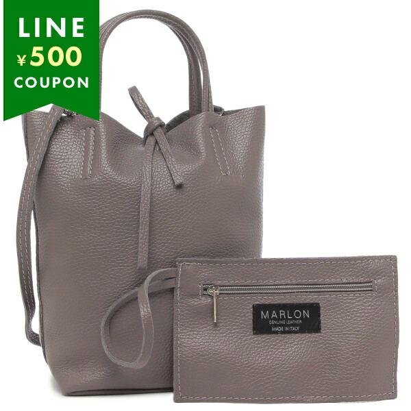 マーロン ハンドバッグ ショルダーバッグ グレー レディース MARLON BS0190 D77 MARLON マーロン ハンドバッグ ショルダーバッグ グレー レディース