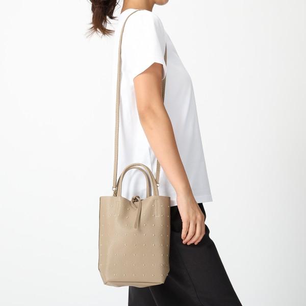 MARLON マーロン ハンドバッグ ショルダーバッグ ベージュ レディース