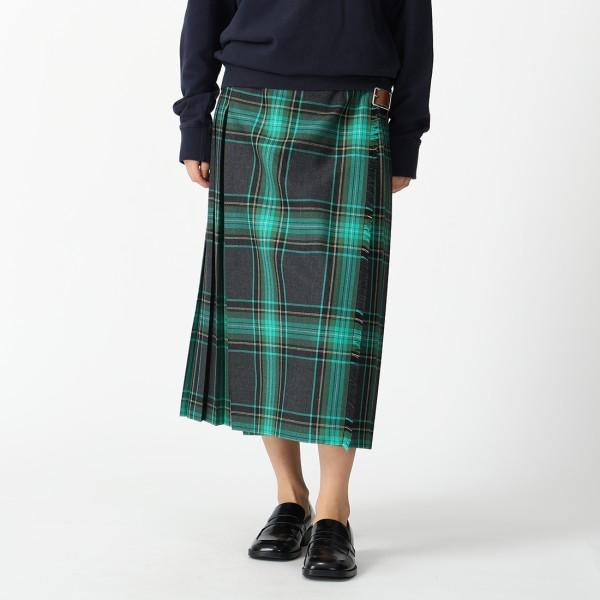 オニールオブダブリン スカート ファッションロングキルト 81cm グリーン マルチカラー レディース ONEIL OF DUBLIN 12481 O'NEIL of DUBLIN（オニールオブダブリン） スカート ファッション