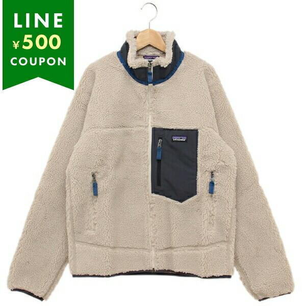 パタゴニア ジャケット クラッシックレトロX ベージュ メンズ PATAGONIA 23056 NTSB M'S CLASSIC RETRO-X JKT NATURAL W SMOLDER BLUE PATAGONIA 23056PATAG...