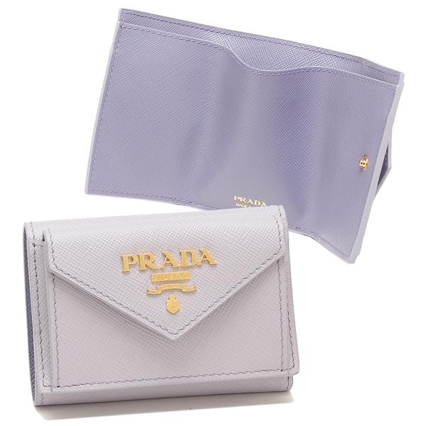プラダ 三つ折り財布 サフィアーノ ミニ財布 レディース PRADA プラダ 三つ折り財布 サフィアーノ ミニ財布 レディース PRADA