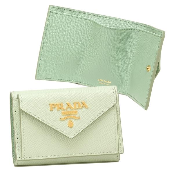 プラダ 三つ折り財布 サフィアーノ ミニ財布 レディース PRADA プラダ 三つ折り財布 サフィアーノ ミニ財布 レディース PRADA