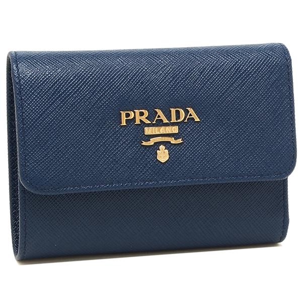 PRADA プラダ サフィアーノメタル 三つ折り財布 1MH025 PRADA プラダ サフィアーノメタル 三つ折り財布 1MH025