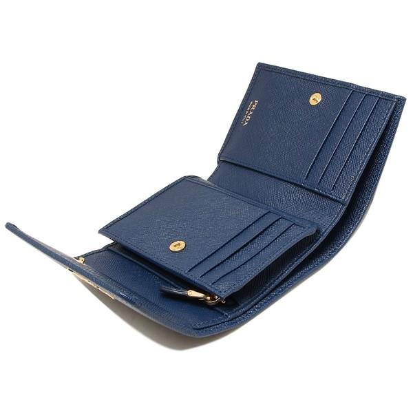 プラダ 三つ折り財布 サフィアーノ ミニ財布 レディース PRADA 1MH025  