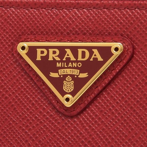 プラダ 二つ折り財布 サフィアーノ ミニ財布 レディース PRADA 1ML036