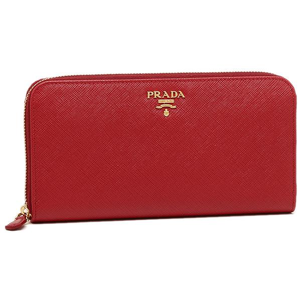 プラダ 財布 レディース PRADA 1ML506 QWA F068Z SAFFIANO METAL ORO 