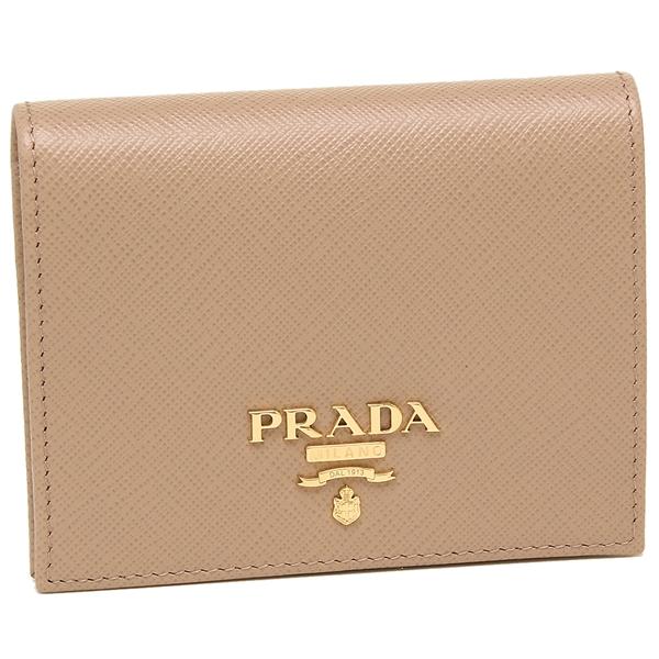 ♡即購入OK♡PRADA 二折り財布 サフィアーノ1MV204 PRADA（プラダ） 二つ折り財布 1MV204 QHH レディース ウォレット