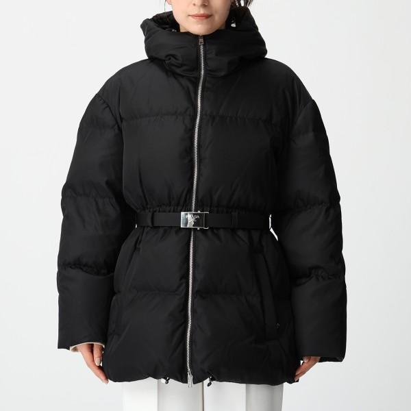 PRADA（プラダ） ダウンジャケット コート リナイロン トライアングル