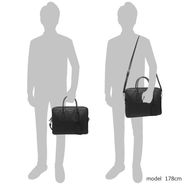 ポイント15 6 12 メンズバッグ 10 00まで プラダ メンズ ビジネスバッグ ブラック Prada 2ve368 メンズ V Oox 9z2 F0002 ブラック A4対応 Pr 2ve3689z2oox002 ブランドショップaxes