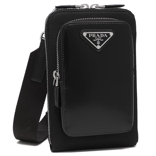 PRADA プラダ ショルダーバッグ リナイロン ブラッシュドレザー PRADA プラダ ショルダーバッグ リナイロン ブラッシュドレザー