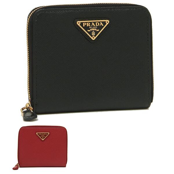 【新品】PRADA saffiano l 1ML036 楽天市場】プラダ 財布 二つ折り財布 サフィアーノ ミニ財布