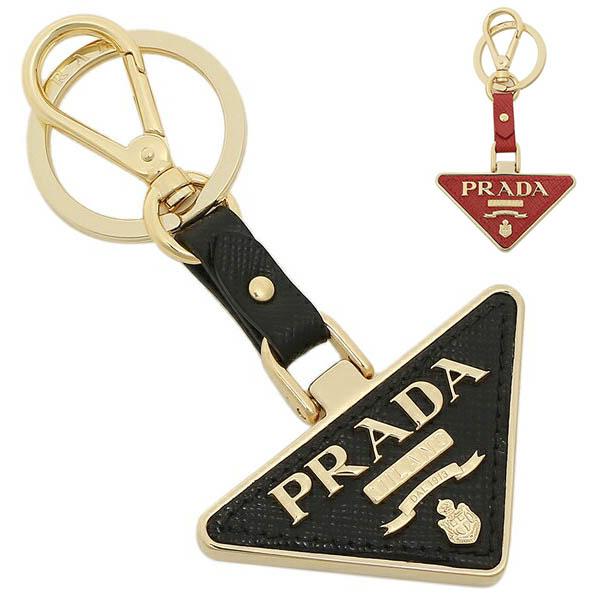 新品プラダ　メンズ　3連　キーリング　キーホルダー　PRADA 新品プラダメンズ3連キーリングキーホルダーPRADA