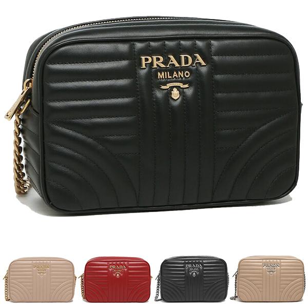PRADA プラダ ショルダーバッグ ソフトカーフ レディース 1BH083
