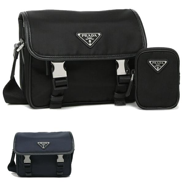 PRADA（プラダ） ショルダーバッグ テスート サフィアーノ ミニバッグ
