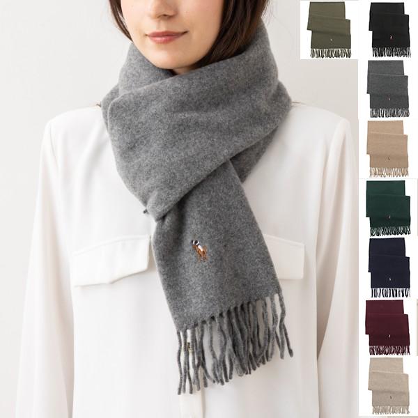 ポロラルフローレン マフラー ユニセックス メンズ レディース POLO RALPH LAUREN PC1047 SIGNATURE ITALIAN VIRGIN WOOL SCARFPOLO RALPH LAUREN（ポロラルフローレン ...