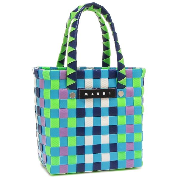 MARNI マルニ かごバッグ マルチカラー ウーブン マイクロ MARNI マルニ かごバッグ マルチカラー ウーブン マイクロ