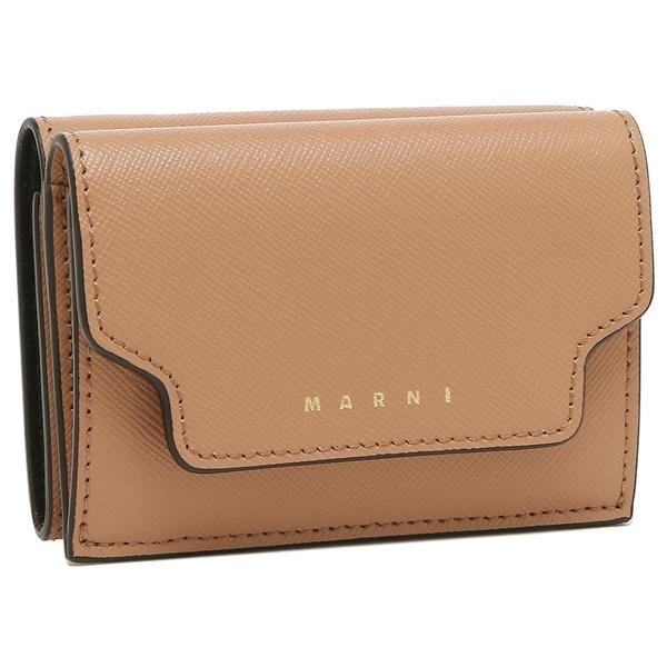 返品ok マルニ 三つ折り財布 トリフォールドウォレット ミニ財布 ブラウン レディース Marni Pfmow02u07 Lv5 Z470n Rn 02u07lv5z470n Axes アクセス Yahoo 店 通販 Yahoo ショッピング