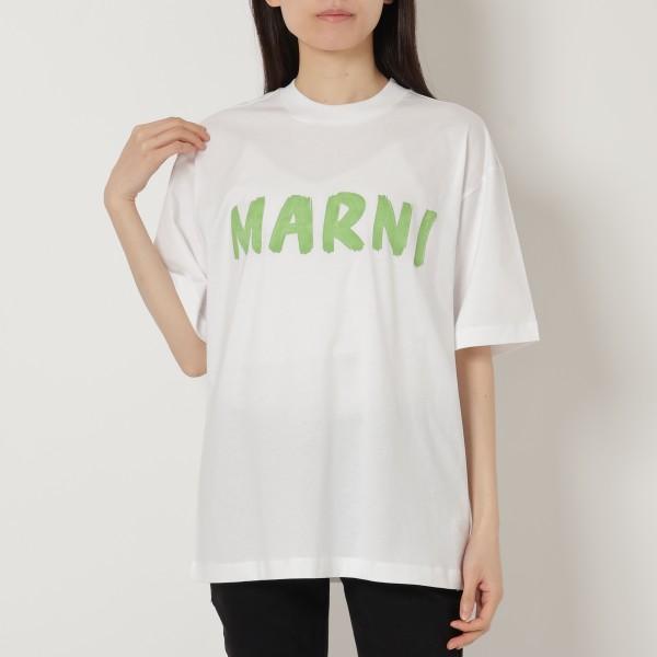 MARNI マルニ Tシャツ カットソー ホワイト レディース MARNI マルニ Tシャツ カットソー ホワイト レディース