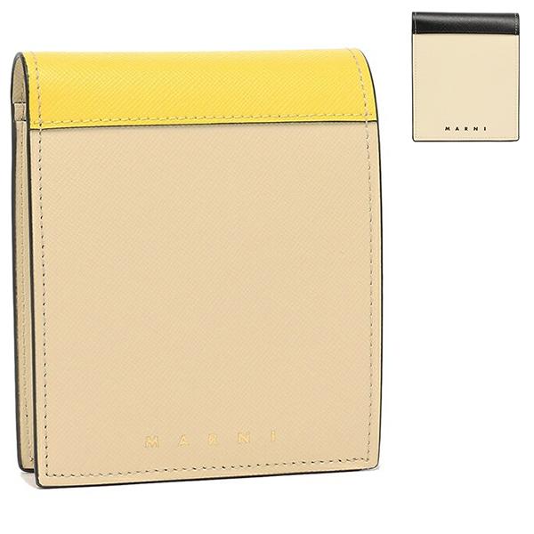 MARNI マルニ 二つ折り財布 ミニ財布 メンズ PFMI0003L0 LV520 : AXES  