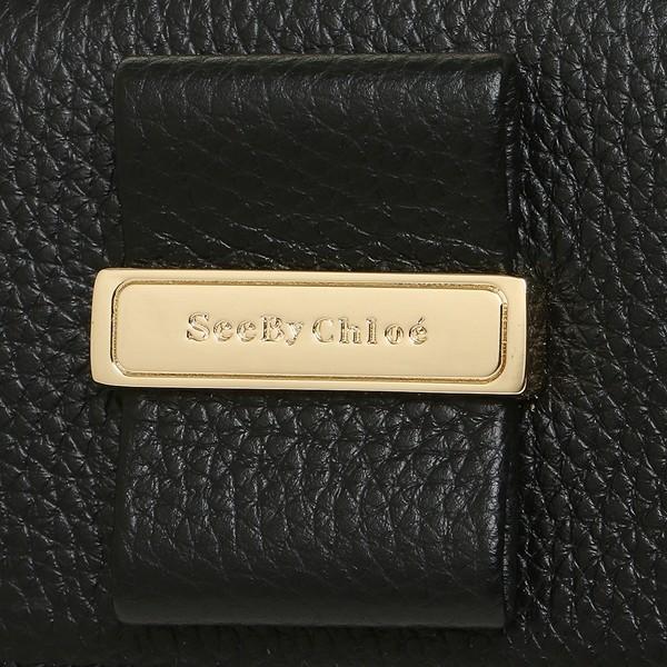 SEE BY CHLOE  長財布 ロジータ リボン ラウンドファスナー 牛革 SEE BY CHLOE シーバイクロエ ロジータ リボンモチーフ シンプル