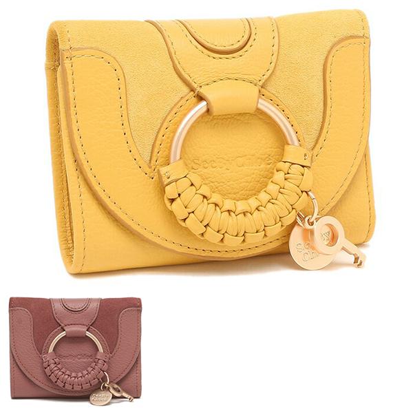 シーバイクロエ 三つ折り財布 ハナ ミニ財布 レディース SEE BY CHLOE  