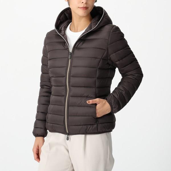 SAVE THE DUCK ダークグレー ダウンジャケット SAVE THE DUCK（セーブ・ザ・ダック） 【セール価格】 エコダウン