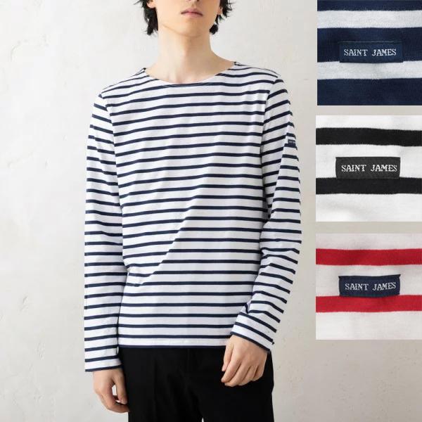 SAINT JAMES（セントジェームス） Tシャツ カットソー メンズ ST.JAMES