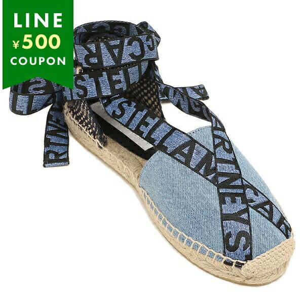 ステラマッカートニー　レースアップ　エスパドリーユ　厚底デニムサンダル Stella McCartney STELLA McCARTNEY ステラマッカートニー