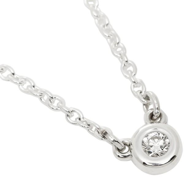 ティファニー ネックレス アクセサリー Tiffany Co エルサペレッティ ダイヤモンドバイザヤード 0 03ct ペンダント シルバー Ti Axes 通販 Yahoo ショッピング