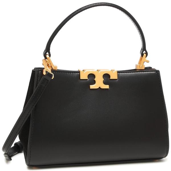 TORY BURCH トリーバーチ エレノア ミニサッチェル ハンドバッグ 154816 001 ELEANOR レディース ブラック TORY BURCH（トリーバーチ） ハンドバッグ エレノア ミニサッチェル