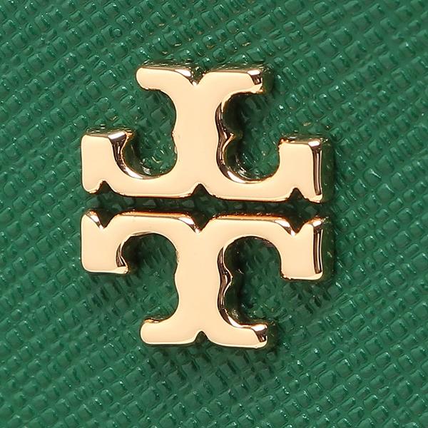 【未使用】TORY BURCH グリーン レザー キーケース　トリーバーチ トリーバーチ アウトレット コインケース エマーソン 小銭入れ
