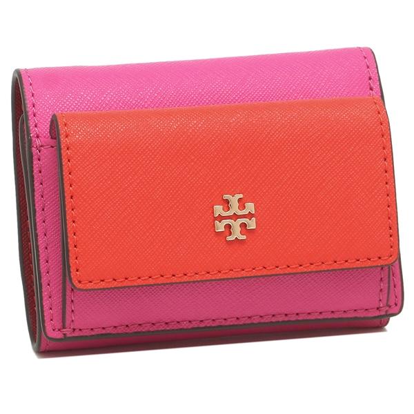 トリーバーチ アウトレット 三つ折り財布 エマーソン ミニ財布