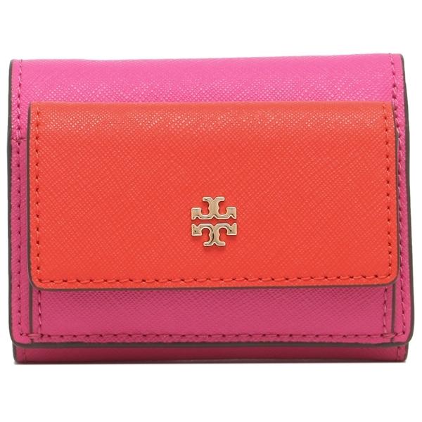新品✨トリーバーチ✨三つ折り財布✨エマーソン✨カラーブロック