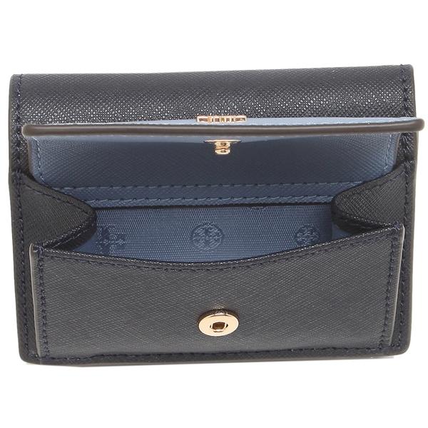 トリバーチ　！Tory Burch★エレノア★Tロゴ付き三つ折りミニ財布 TORY BURCH（トリーバーチ） TORY BURCH ELEANOR CANVAS COMPACT