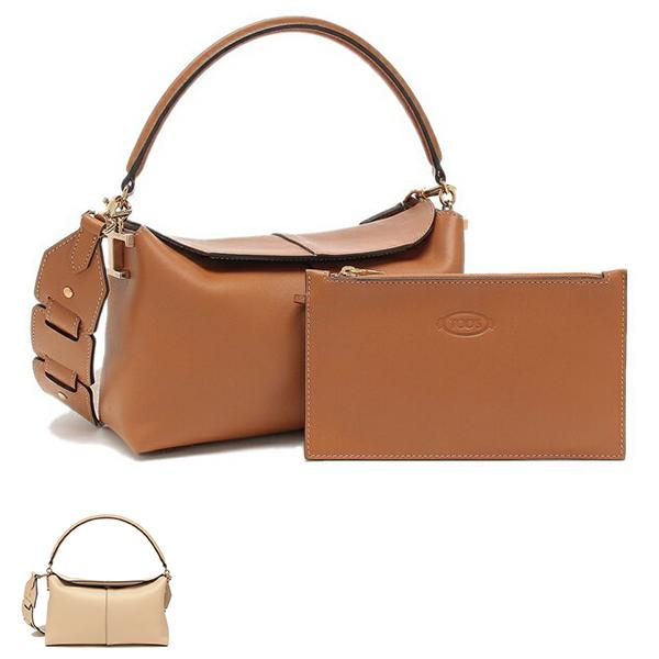 TOD'S（トッズ） ハンドバッグ ショルダーバッグ Tケース ミニ