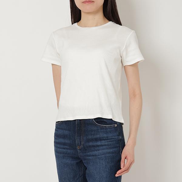 THE ROW ザ ロウ Tシャツ クロップド丈 ホワイト レディース THE ROW ザ ロウ Tシャツ クロップド丈 ホワイト レディース
