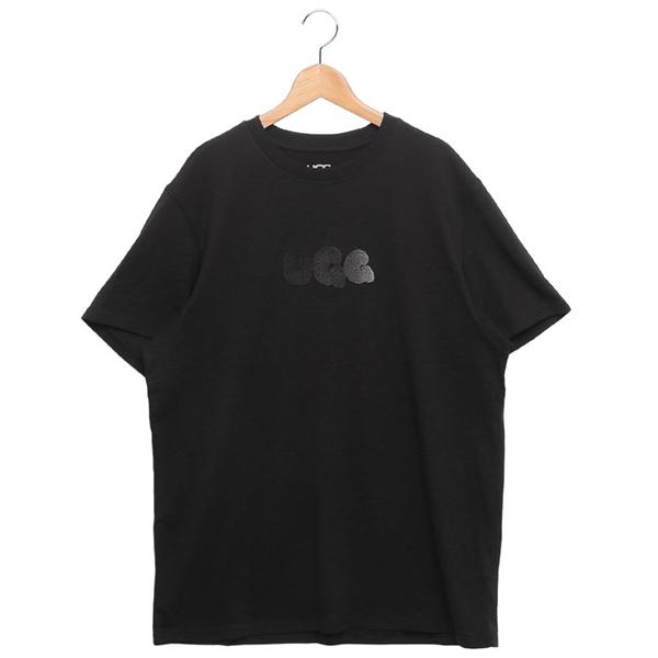 【訳ありアウトレット】UGG アグ Tシャツ カットソー バブル ロゴT ブラック レディース 1168480 TARR BUBBLE LOGO TEE TAR【ラッピング不可商品】