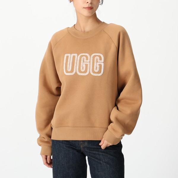 UGG（アグ） スウェット ロゴ クルーネック スウェット ベージュ