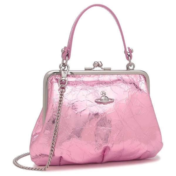 Vivienne Westwood イタリア製　ハンドバッグ　ブローチ付き Vivienne Westwood イタリア製 ハンドバッグ ブローチ付き