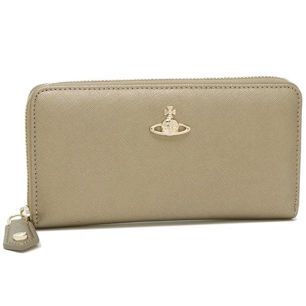 Vivienne Westwood 長財布 ヴィーガン レザー サフィアーノ