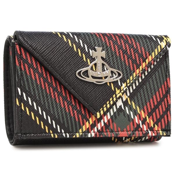 ヴィヴィアンウエストウッド 三つ折り財布 マルチカラー メンズ レディース ユニセックス VIVIENNE WESTWOOD 5115002FW S0022 N302 Vivienne Westwood（ヴィヴィアンウエストウッド） 三つ折り財布