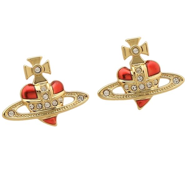 P10 還元 5 6 10 00まで ヴィヴィアンウエストウッド ピアス アクセサリー ディアマンテハート ゴールド レッド メンズ レディース a R437 Vi a R437 Axes アクセス Yahoo 店 通販 Yahoo ショッピング