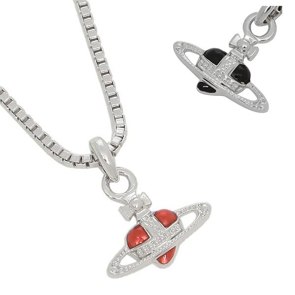 VivienneWestwood ナノハート　ネックレス　シルバー　ブラック Vivienne Westwood（ネックレス ・ ブラック/黒色系）のフリマ