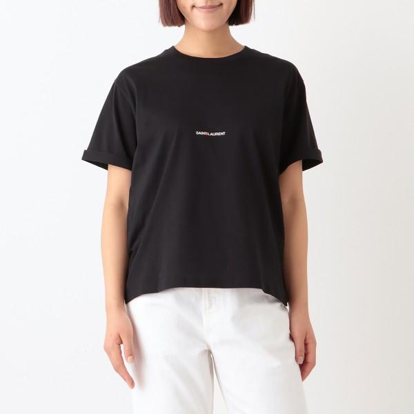 SAINT LAURENT サンローランパリ Tシャツ トップス ロゴ SAINT LAURENT サンローランパリ Tシャツ トップス ロゴ