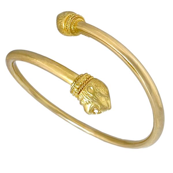 Ilias LALAoUNIS イリアスララウニス ブレス アニマルヘッド 750 K18