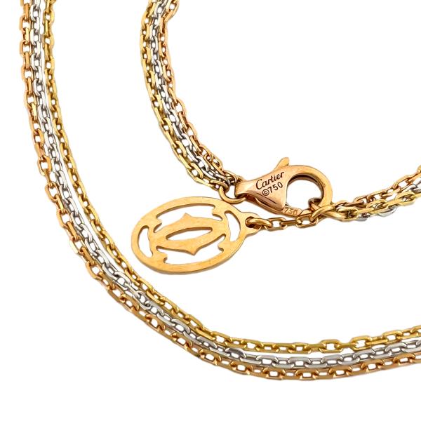 TRINITY（Cartier） CARTIER カルティエ ネックレス トリニティ 3連  