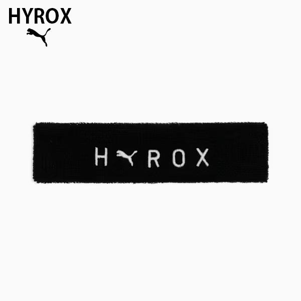 PUMA x HYROX ヘッドバンド ユニセックス 26FW BLK 026358-01 トレーニング ヘアバンド プーマ ハイロックス